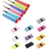 Strehknewen Fascia Antiscivolo per Racchette da Tennis, in 10 Colori, Antiscivolo, per Racchette da Tennis, per Badminton, Squash e Padel, Multicolore, Resistente al Sudore e Molto maneggevole