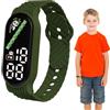 Riaisttd Orologio Fitness per | Orologio elettronico con display touch screen preciso per - Fitness portatile con timer, sveglia, visualizzazione della data, orologio elettronico interno e