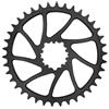 HUTSRAI Pignone 34t per mountain bike, piastra dentata positiva e negativa, installazione diretta, piastra singola, offset 0 mm