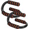 Haofy Barre per Push Up con Manici Ergonomici in Schiuma per Allenamenti Fitness Ovunque, Design Antiscivolo, Realizzate in Acciaio di Alta qualità, 1 Paio