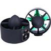 NGTFDCP Scooter subacqueo, Elica Subacquea ROV 1PC 800W per Robot Sommergibile Modificato per Barche da Pesca 24-48V 10A 130N Ampiamente Utilizzato per Adulti(1pc Right)