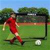 FORZA Porta da Calcio Pieghevole Quadrata [6 Misure] | Porta da Allenamento Portatile con Borsa e Picchetti | Montaggio in 5 Secondi | Singola o Coppia (2.7m x 1.7m, Singolo)