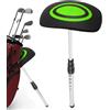 Riaisttd Supporto per braccio, alluminio Shaft Protector, Shock-Resistant Club Guard, 20 x 13,5 cm con copertura superiore per sport, donna, e borsa da viaggio multiuso