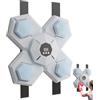Riaisttd Music Boxing Machine, Boxing Trainer Equipment, 12,99 x 12,99 x 1,97 pollici Size Wall-Mounted PVC Pad, Indoor Fitness for Gear, Home Gym Training Use, Black