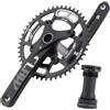 LHHL 170mm MTB Guarnitura Integrate Cave 32/34/36/38/40/42T Larghi Stretti Ingranaggio Singola Ingranaggio 7/8/9/10/11 velocità Adatto for Mountain Bike(38T)