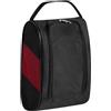 Genérico Porta scarpe da golf, per scarpe traspiranti, supporto per tacchetti atletici, tasche organizer per il trasporto di scarpe portatili ventilate, con custodia per il trasporto di attrezzature, nero