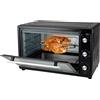 Jata HN966 Forno elettrico da tavolo, 2200 W, capacità 66 litri, funzione Grill Rotisserie Convenzione, Timer, Termostato regolabile, include grill, misure esterne 64 x 40 x 40 cm