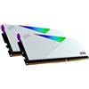 Adata Ram DIMM DDR5 64GB Adata K2 Lancer RGB 6000 MHz 30Cl/Bianco [AX5U6000C3032G-DCLARWH]