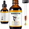 LIXINGLY Quercetin Immune Support Drops 60ml for Dogs | Integratore giornaliero per il benessere della pelle e l'immunità con Vitamina C