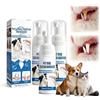 Wbietu Tartaro orale per animali domestici, spray per la rimozione del tartaro orale per animali domestici, spray per la cura dentale degli animali domestici, deodorante per l'alito del cane