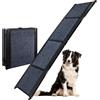 Petigi Rampa per Cani con Tappeto Antiscivolo, 170 cm, Pieghevole, per Auto, Cani, rampa per Cani, rampa per Cani, aiuti di Accesso, Portata 90 kg