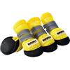 AFDHVTKLDR Scarpe per Cani 4 Pezzi Leggeri e Traspiranti Scarpe in Rete for Cani Stivali Riflettenti Regolabili Antiscivolo Resistenti all'Usura for Esterni(Color2,5)