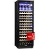 Klarstein Cantinetta Vino Design da Incasso, Cantinetta Vino Refrigerata a Zona Singola per Vino Rosso, Bianco e Birra, Controlli Touch, Frigo Vino Cantinetta per Esterno/Interno, 433L, 165 Bottiglie
