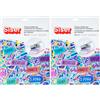 Siser Pellicola Laminazione Adesiva LUCIDA per Sticker, formato A4 (10 fogli) - Anti-Sbavatura e Waterproof, Alta Adesività, No Laminatrice, Ideale per Sticker, ScrapBooking (Confezione da 2)