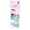 Ursus 5017 00 01 - Carta da lucido Kidsworld, 100 fogli, ca. 27 x 10 cm, 115 g/m², 44 motivi assortiti, stampati su un lato, carta per decorazioni per finestre, lanterne & decorazioni