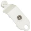 Gardinia Carrello a Rullo per Pannelli, Carrello per Pannelli Atlanta e binari per Tende a Pannelli, Larghezza del Canale 5,5 mm, plastica, Bianco, 2 Pezzi (Confezione da 5)