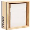 KAPLA C40 BL 40 QUADRATO, dischi in legno bianco