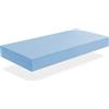 XALUCA Materasso 90x200 VISCO-GERIATRICO - H2 - Altezza 20 cm - Per letti articolati - 3 cm di schiuma memory e 17 cm di schiuma terapeutica - Sfoderabile e impermeabile
