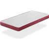 DREAMDI Materassino per bambini 80x200, rivestito in velluto, altezza 14 cm, ergonomico e adattabile
