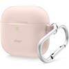 Elago Custodia da appendere in silicone per AirPods 4 Rosa sabbia