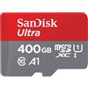 SanDisk Ultra 400GB microSDXC Memory Card + SD Adapter with A1 App Performance U
