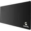 Generico Tappetino Mouse XXL 80x30 cm Antiscivolo - Desk Mat Grande per Tastiera e Mouse, Superficie Liscia Gaming Ufficio Studio, Bordi Cuciti, Impermeabile, Nero