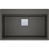 Franke Kubus 2 Pro KNG PRO 610-73 - 114.0751.861 Lavello da Incasso Fragranite Monovasca Sopratorp 79 x 51 cm finitura Fragranite Grigio ardesia