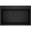 Franke Kubus 2 Pro KNG PRO 610-73 - 114.0751.849 Lavello da Incasso Fragranite Monovasca Sopratorp 79 x 51 cm finitura Fragranite Black matt
