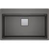 Franke Kubus 2 Pro KNG PRO 610-73 - 114.0751.862 Lavello da Incasso Fragranite Monovasca Sopratorp 79 x 51 cm finitura Fragranite Stone grey