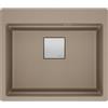 Franke Kubus 2 Pro KNG PRO 610-53 FTL - 114.0751.847 Lavello da Incasso Fragranite Monovasca Sopratorp 59 x 51 cm finitura Fragranite Oyster