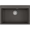 Franke Maris MRG 610-73 FTL - 114.0714.175 Lavello da Incasso Fragranite Monovasca 78 x 50 cm con Banco rubinetteria finitura Grigio ardesia