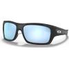 Oakley Turbine occhiali da sole con telaio Matte Black Camo e con le diapositive Prizm Deep Water Polar 65,