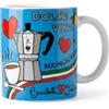 Bialetti Ciao Italia, Collezione Speciale Tricolore Tributo al Bel Paese, Design Made In Italy (Mug 300ml)