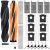 KTNAid 22 pezzi accessori per robot aspirapolvere Dreame Aqua10 Ultra Track Complete, 2 spazzole principali, 6 sacchetti per la polvere, 2 rulli tergicristalli, 4 filtri, 6 spazzole laterali, 1 spazzola per