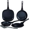 Berghoff - Set 4-pz padelle antiaderenti Stone+ con paletta Balance