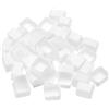 PATIKIL Confezione da 48 2ml Vaschette per Acquerello per Acquerelli Bianco | Vaschette Vuote in Plastica, Oli e Pittura Acrilica, Custodia da Viaggio Stile 2
