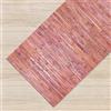 IlGruppone Tappeto Passatoia In Vero Bamboo Tappeto Cucina Ingresso In Legno Antiscivolo Aderente Lavabile E Antimacchia Tagliabile - Marsala - 50x100 cm