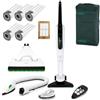 DG Service VORWERK FOLLETTO VK7s ORIGINALE NUOVO - Aspirapolvere SENZA FILI con Spazzola, Batteria, Caricabatteria, 6 Sacchetti, 6 Dovina (Dotazione Completa + Lavapavimenti SP7 + Picchio PB7 + Sacca Accessori)