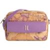 Alviero Martini 1A Classe Borsa a tracolla Geo purple bouganville BS26PC21 LE76 9921