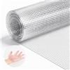 VEVOR Rete Metallica a Maglie Fitte 6,3 mm 1 x 5 m Diametro 0,55 mm per Recinzione, Rotolo di Rete Zincata a Caldo Dopo la Saldatura, per Divisione Protezione di Orti Giardini Pollame Conigli Animali