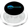 Music Musician Band Lover Peace Vibes Hi Banjo Lago Ombra Amore Riflessione Silhouette Bluegrass Folk PopSockets PopGrip per MagSafe