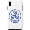 Brittany Celtic Culture Custodia per iPhone XS Max Bretagne Triskelion Bretone simbolo celtico Francia