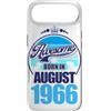 FernwehFarben Studio Geburtstage Custodia per iPhone Air Grande da agosto 1966 60° compleanno frase 60 anni
