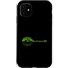 Music Musician Band Lover Peace Vibes Hi Custodia per iPhone 11 Banjo Lago Ombra Amore Riflessione Silhouette Bluegrass Folk