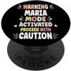 Custom T-shirt With MARIA Name Birthday MARIA Personalized Women's Gift Custom MARIA PopSockets PopGrip Adesivo