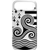 Brittany Celtic Culture Custodia per iPhone Air Simboli bretoni Triskele ed Ermellino