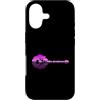 Music Musician Band Lover Peace Vibes Hi Custodia per iPhone 17 Banjo Lago Ombra Amore Riflessione Silhouette Folk Bluegrass