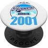 FernwehFarben Studio Geburtstage Fantastico dal 2001 per il 25° compleanno con frase per 25 anni PopSockets PopGrip Adesivo
