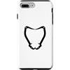 Miftees Climbing Tees Custodia per iPhone 7 Plus/8 Plus Piccozza Cuore