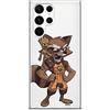 Ert Group custodia per cellulare per Samsung S22 ULTRA originale e con licenza ufficiale Marvel, modello Guardians of the Galaxy 018 adattato alla forma dello smartphone, parzialmente trasparente